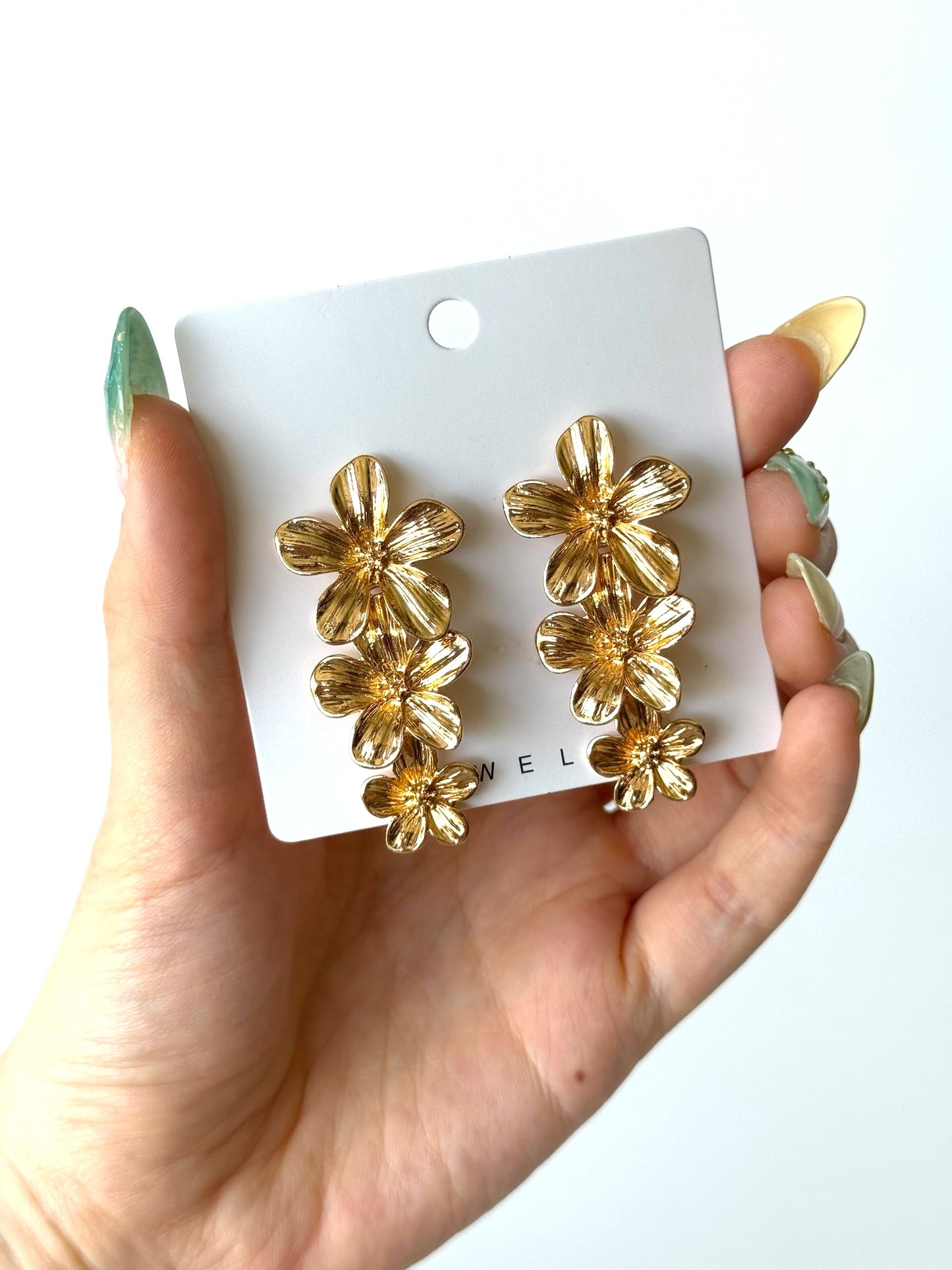 Aros de fantasía #993 dorado