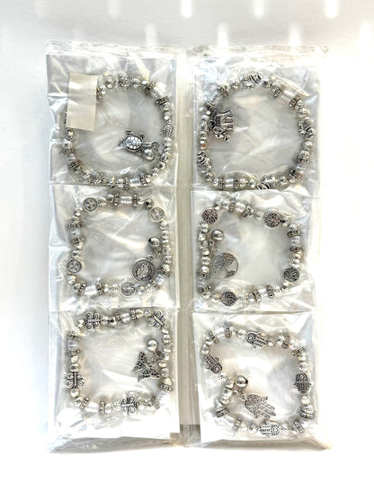 Pulsera Elasticada #Plateado