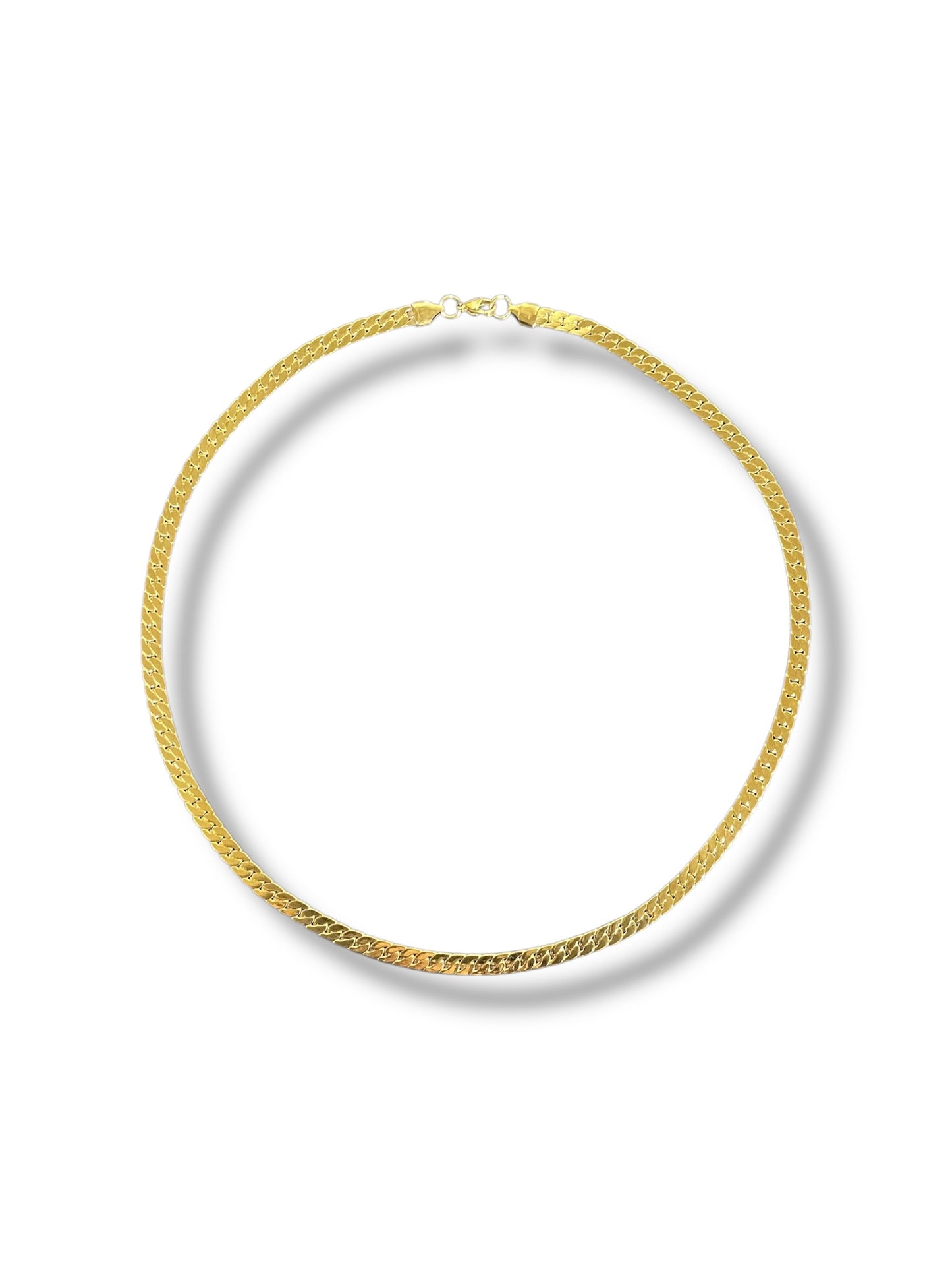 Cadena Piel de Serpiernte_Dorado 4mm B-6