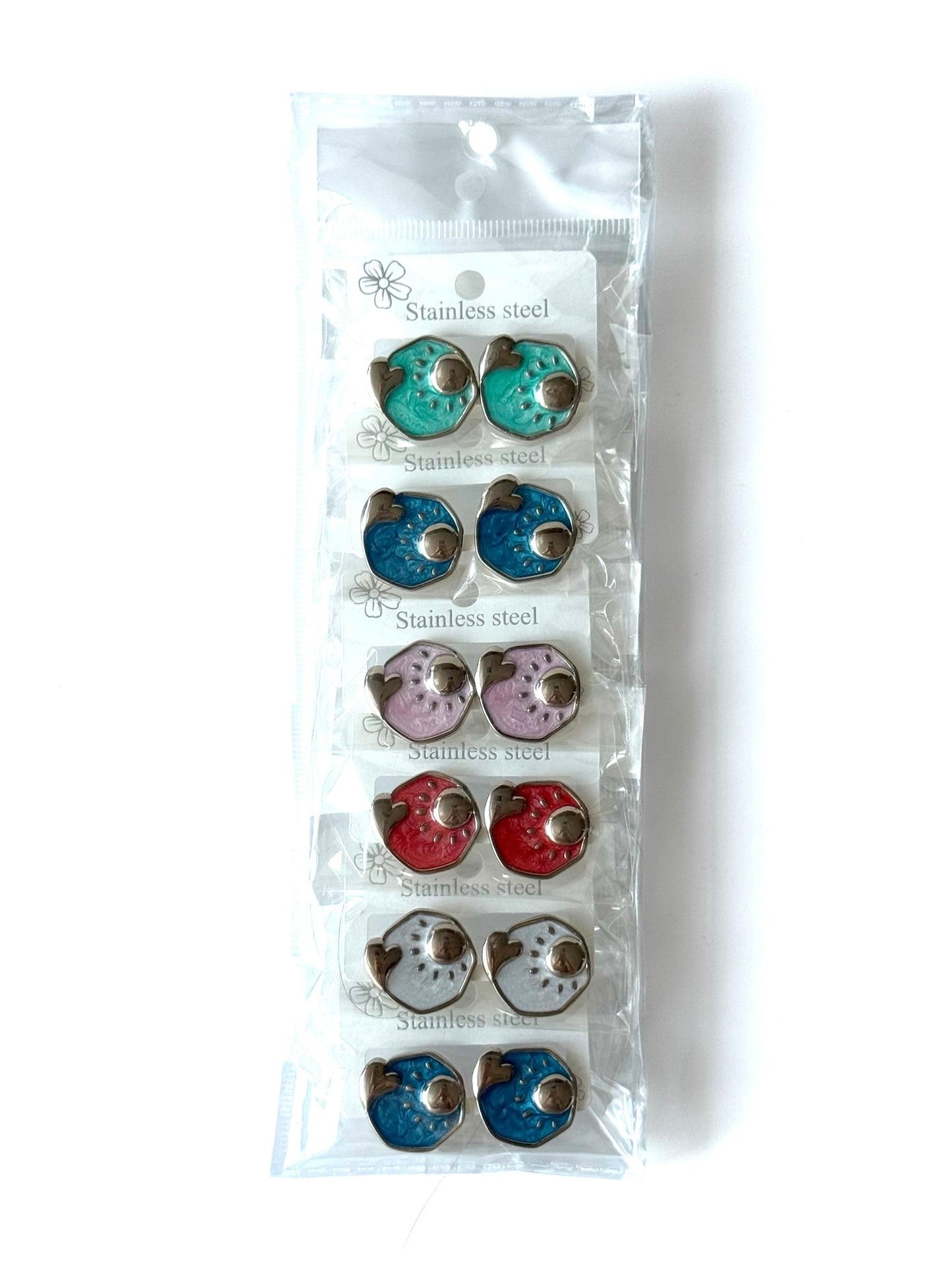 Aros de acero modelo #849 (6 unidades)