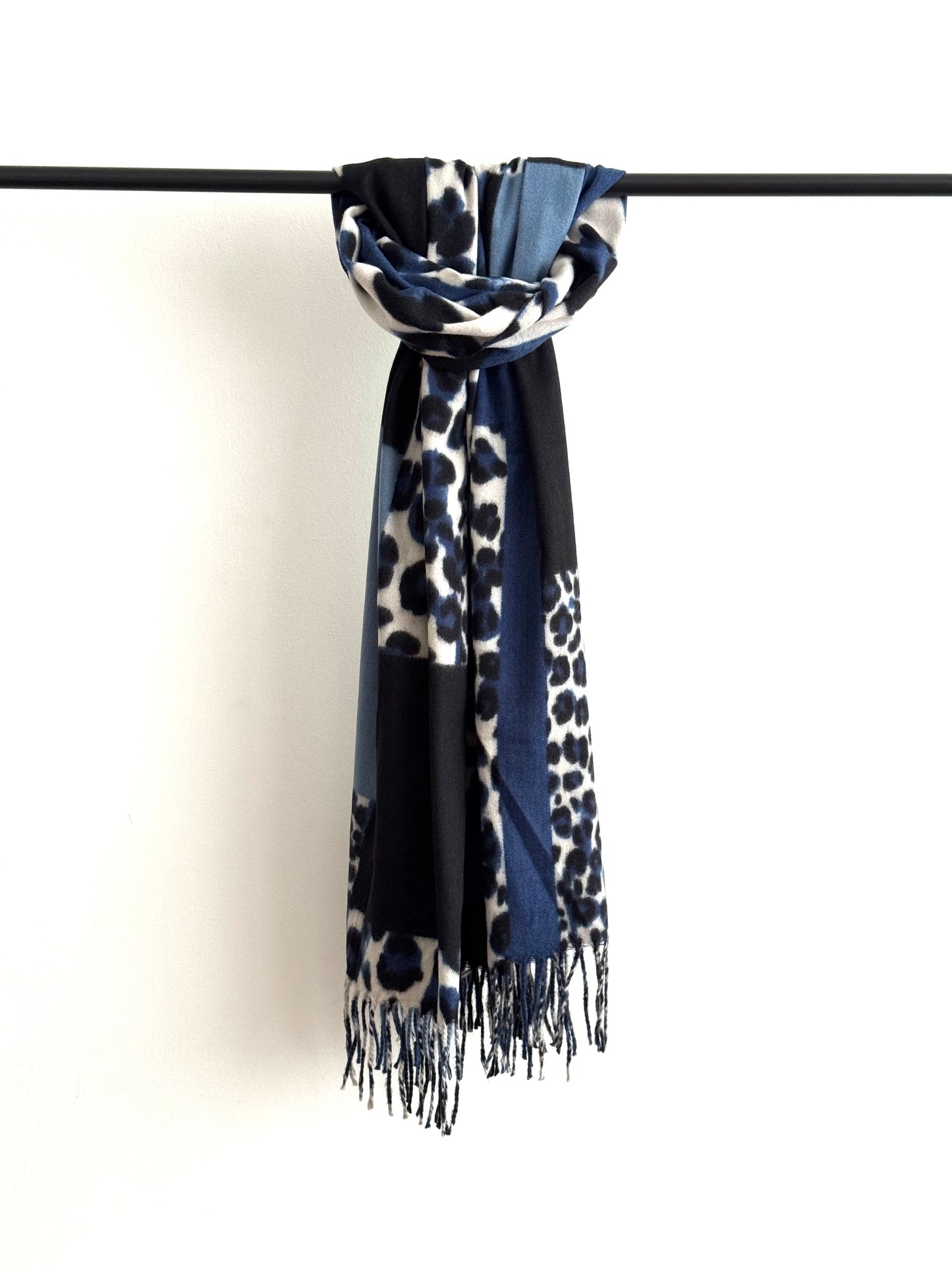 Bufanda Animal Print # Azul