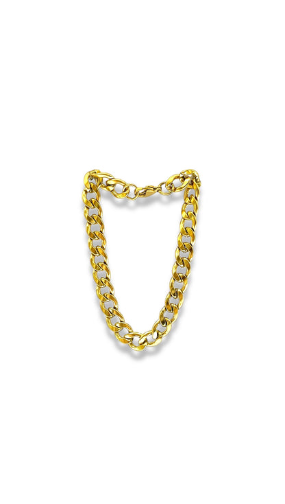 Pulsera de cadena de acero modelo #14_ 9mm C-1