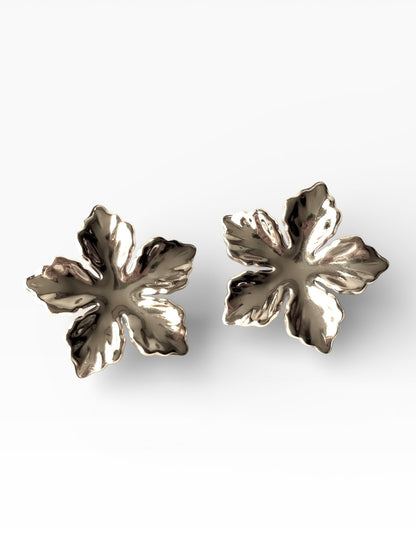 Aros de acero modelo #9211 plateado