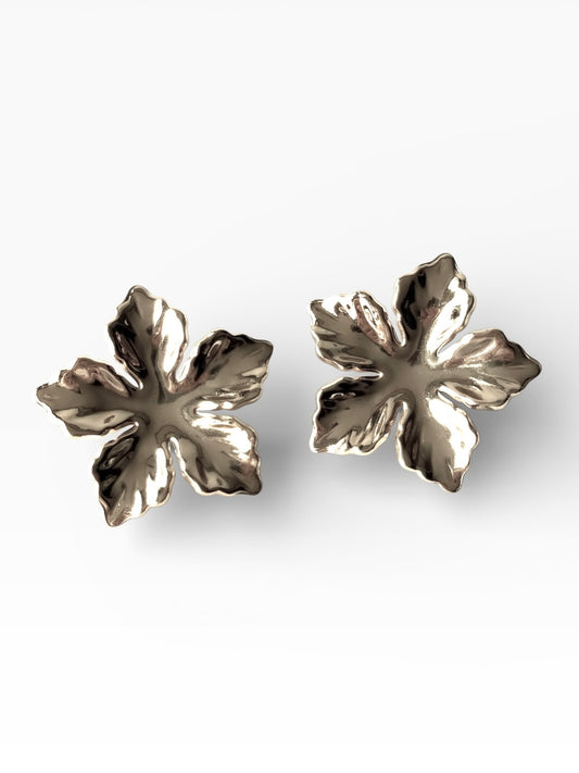 Aros de acero modelo #9211 plateado
