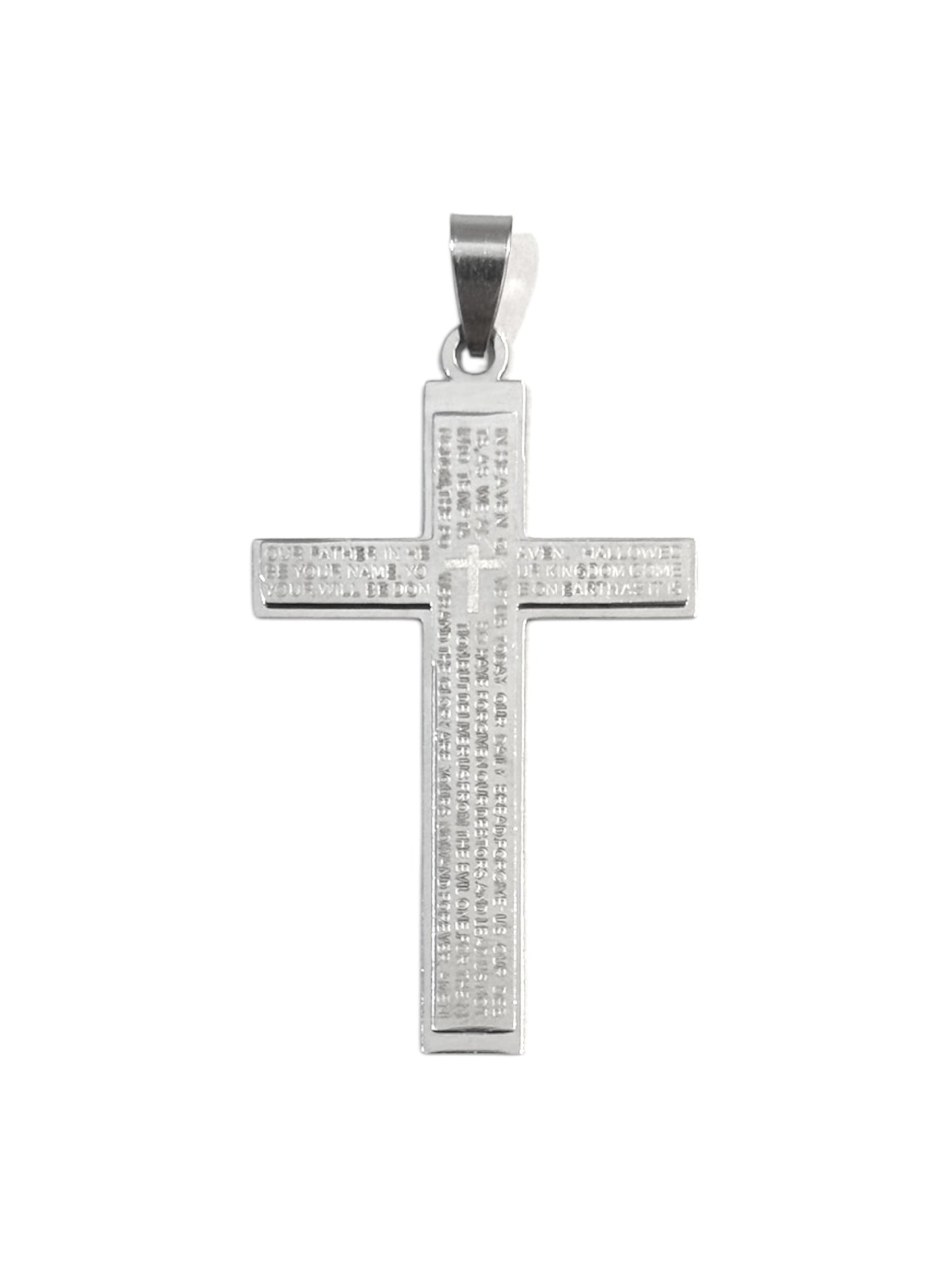 Colgante #2450 cruz padre nuestro_2