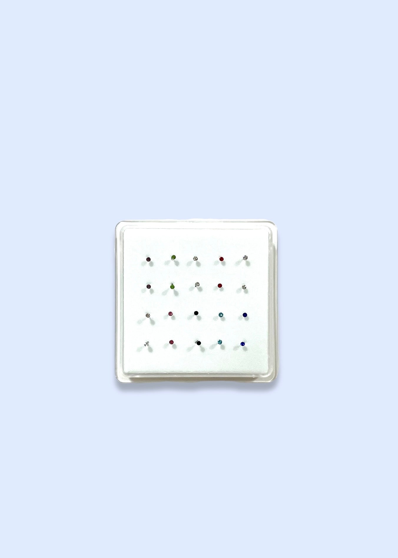 Plata 925_Puntos de colores pequeños