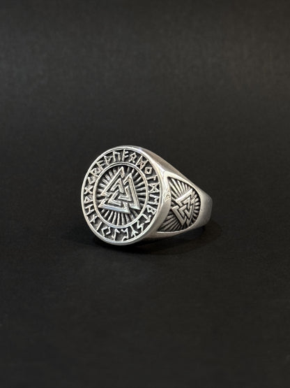 Anillo de hombre en acero vikingo #795
