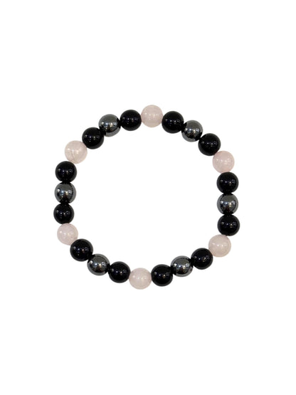 Pulsera Elasticada #Piedra Falsa 6,5mm