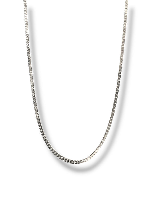 Cadena Piel de Serpiernte_Plateado 4mm B-3