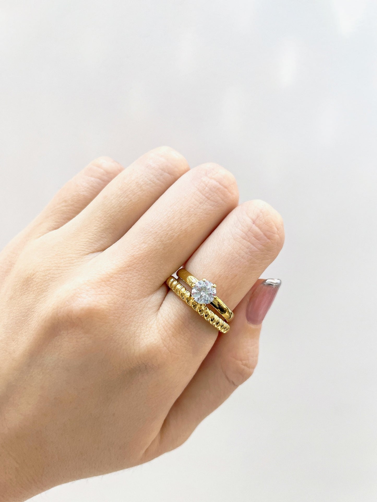 #4 ARGOLLA DOBLE TRENZADA D