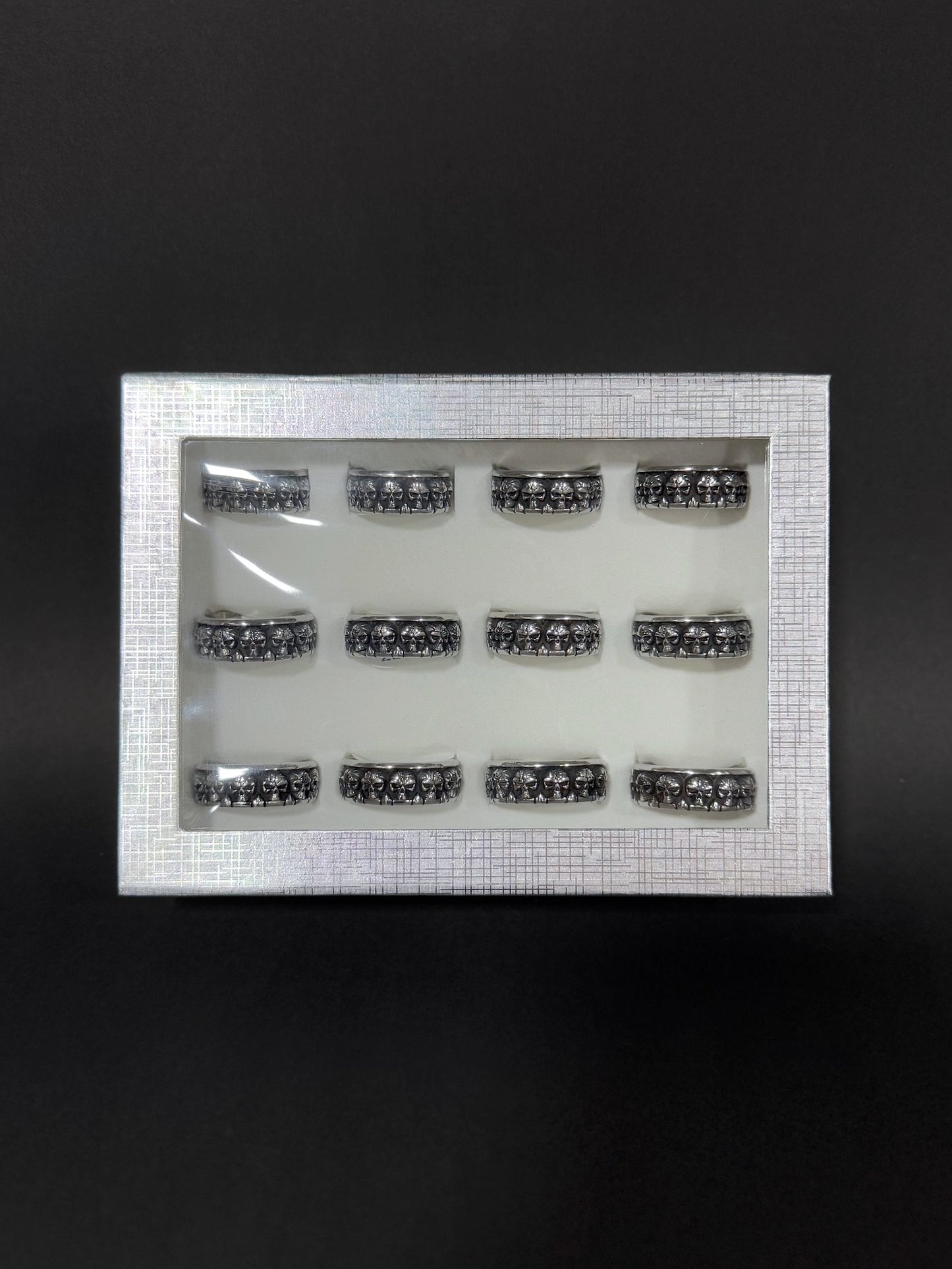 Anillo de hombre en acero vikingo #572