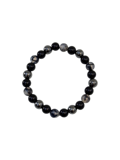 Pulsera Elasticada #Piedra Falsa 8mm
