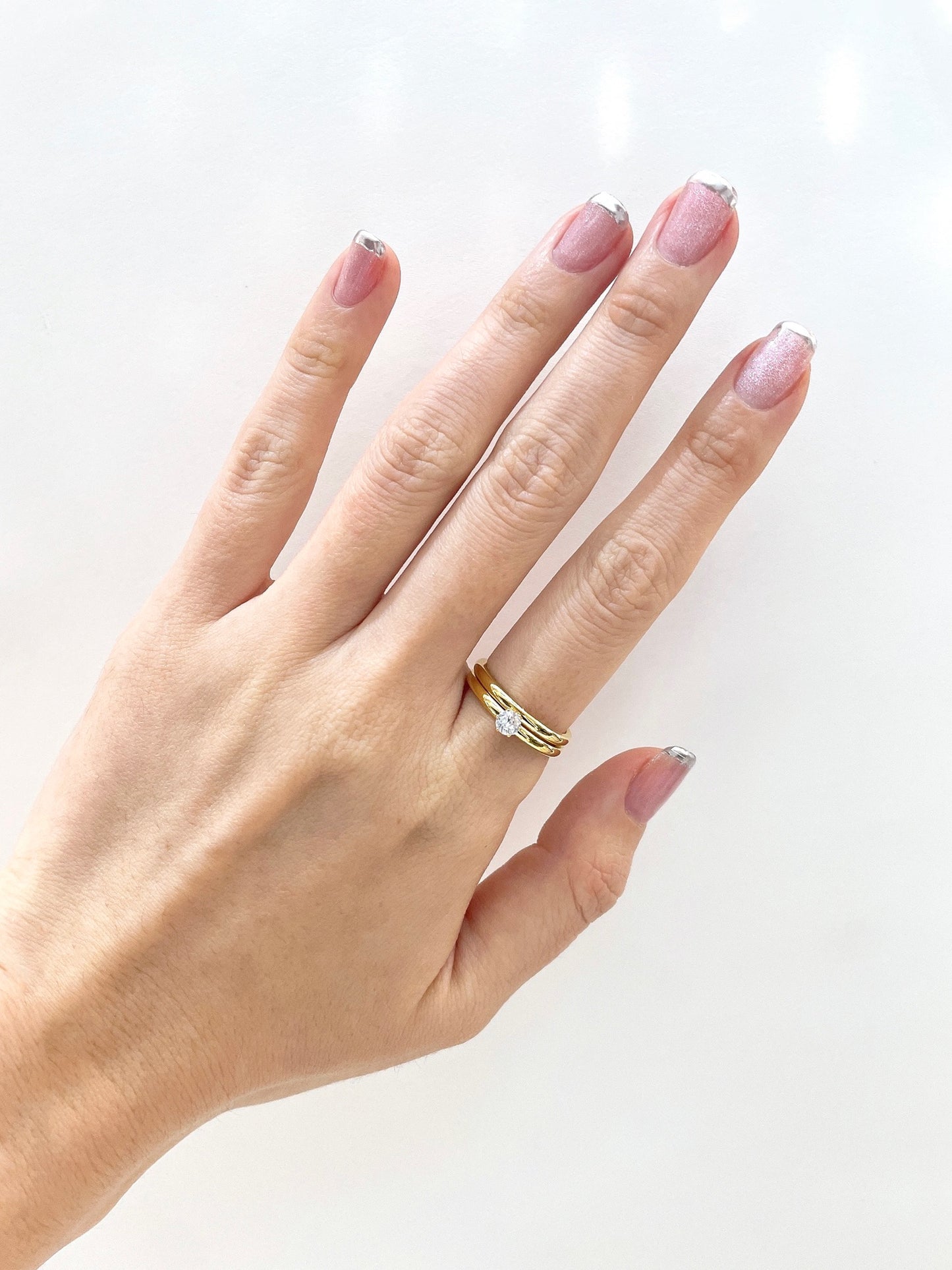 #38 ARGOLLA DOBLE LISA D