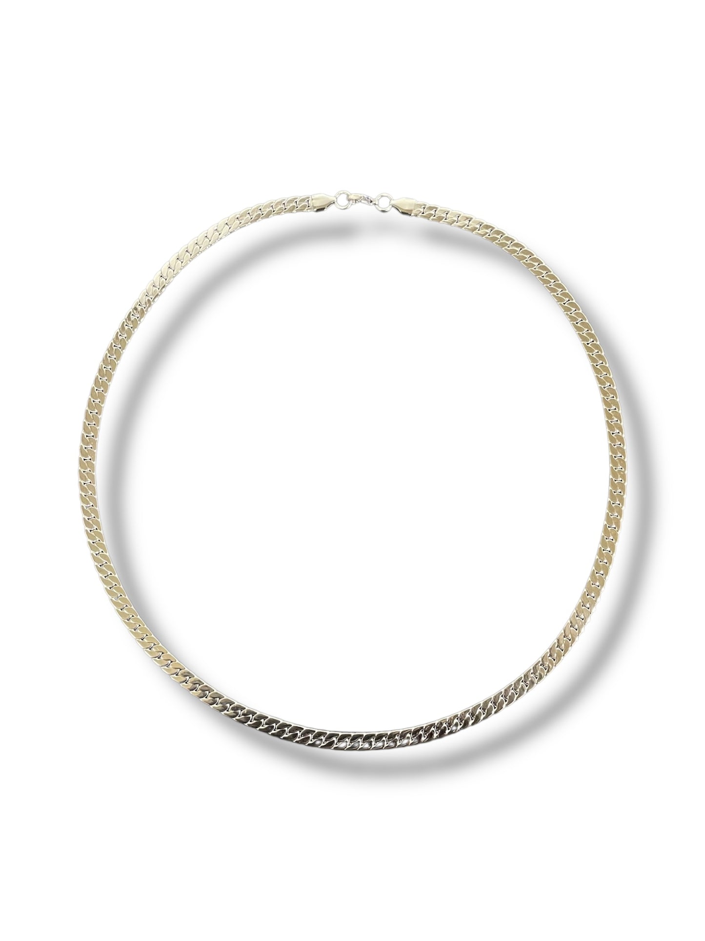 Cadena Piel de Serpiernte_Plateado 6mm B-1