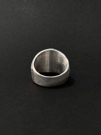 Anillo de hombre en acero vikingo #787