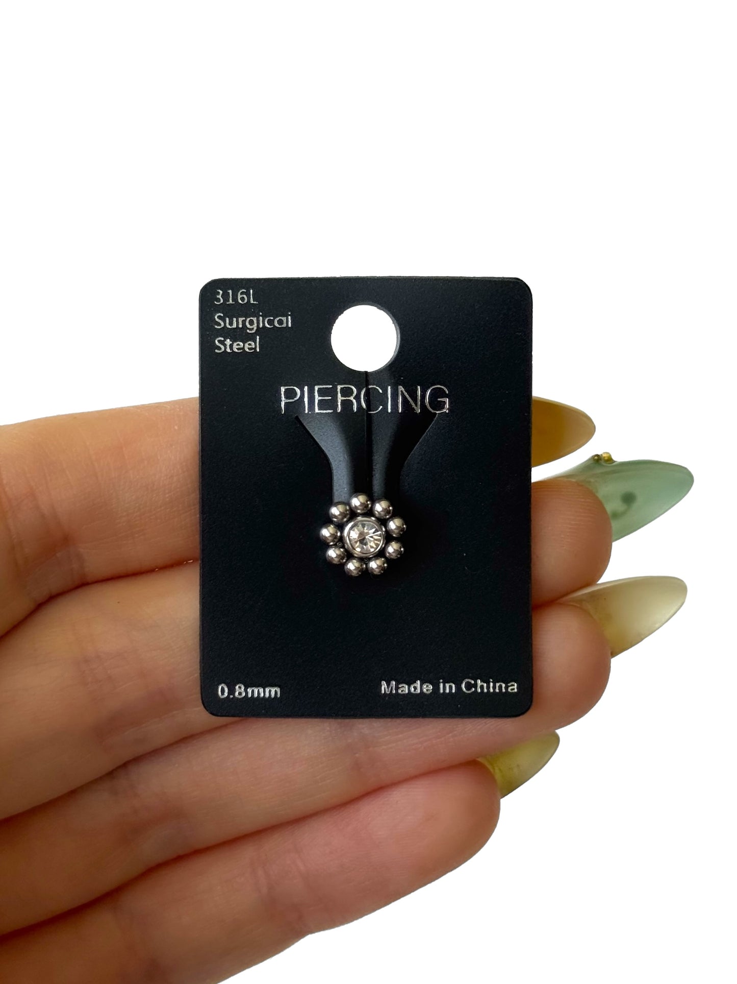 Piercing Acero_Recto #14 grande