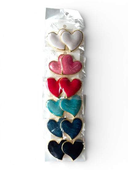 Aros de acero modelo #85618 grande (6 unidades)