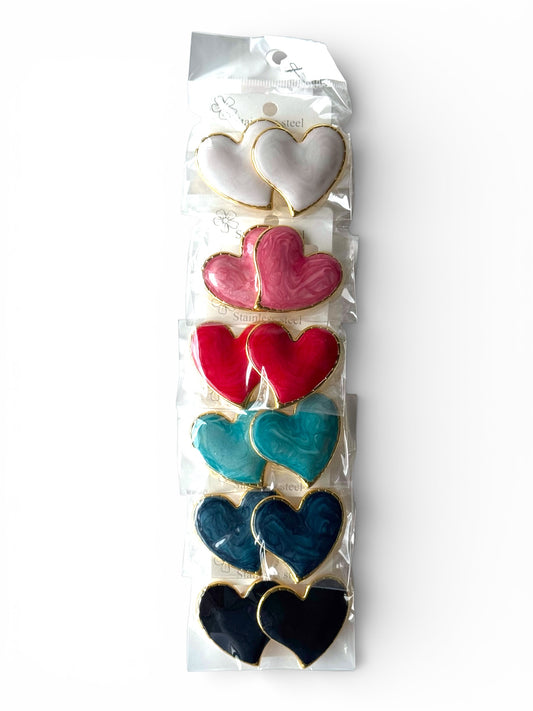 Aros de acero modelo #85618 grande (6 unidades)