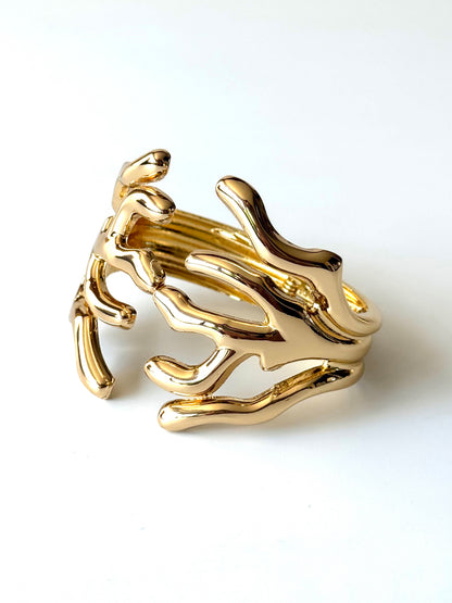 Pulsera Esclava #1402 dorado