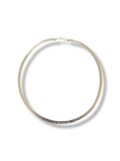 Cadena Piel de Serpiernte_Plateado 4mm B-3