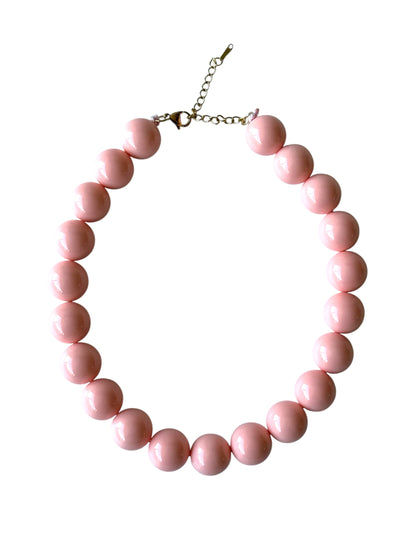 Collar Chicle 20mm #12 salmon pastel
