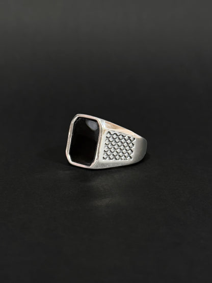 Anillo de hombre en acero vikingo #785 (Docena)