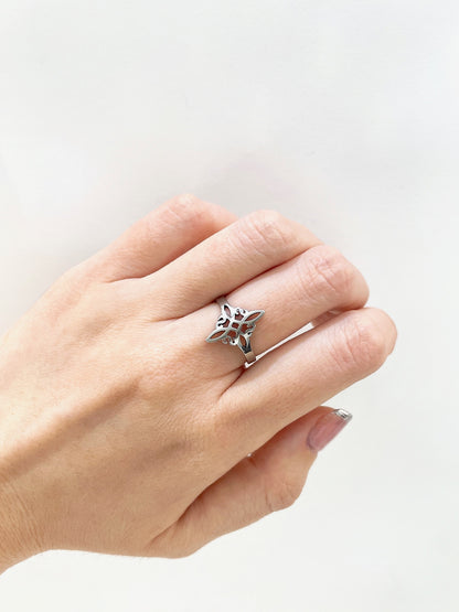 #45 ARGOLLA NUDO DE BRUJA P