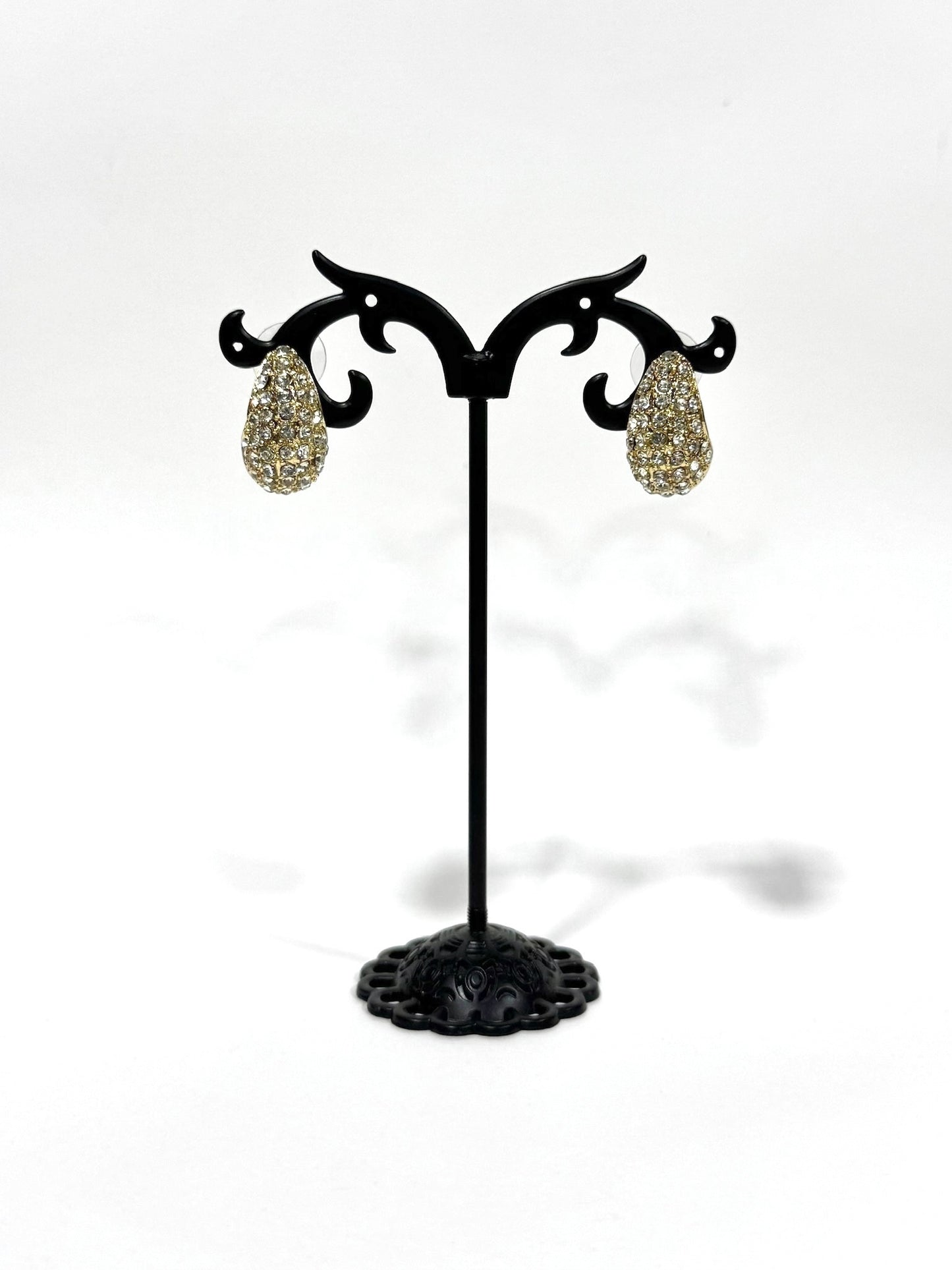 Aros Strass de fantasía #635 dorado