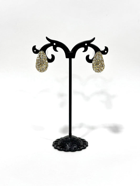 Aros Strass de fantasía #635 dorado