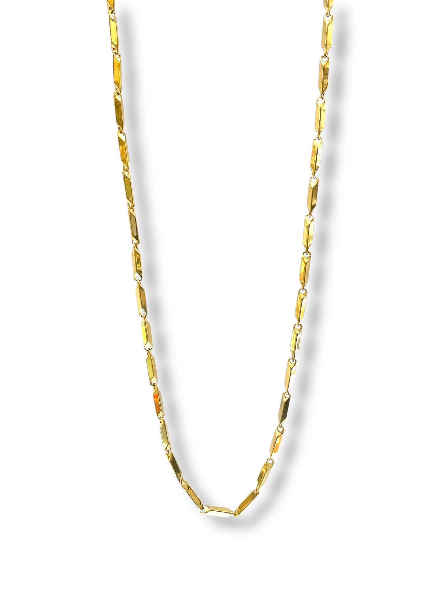 #Ad liso Collar Hip Hop_Dorado Liso A-1