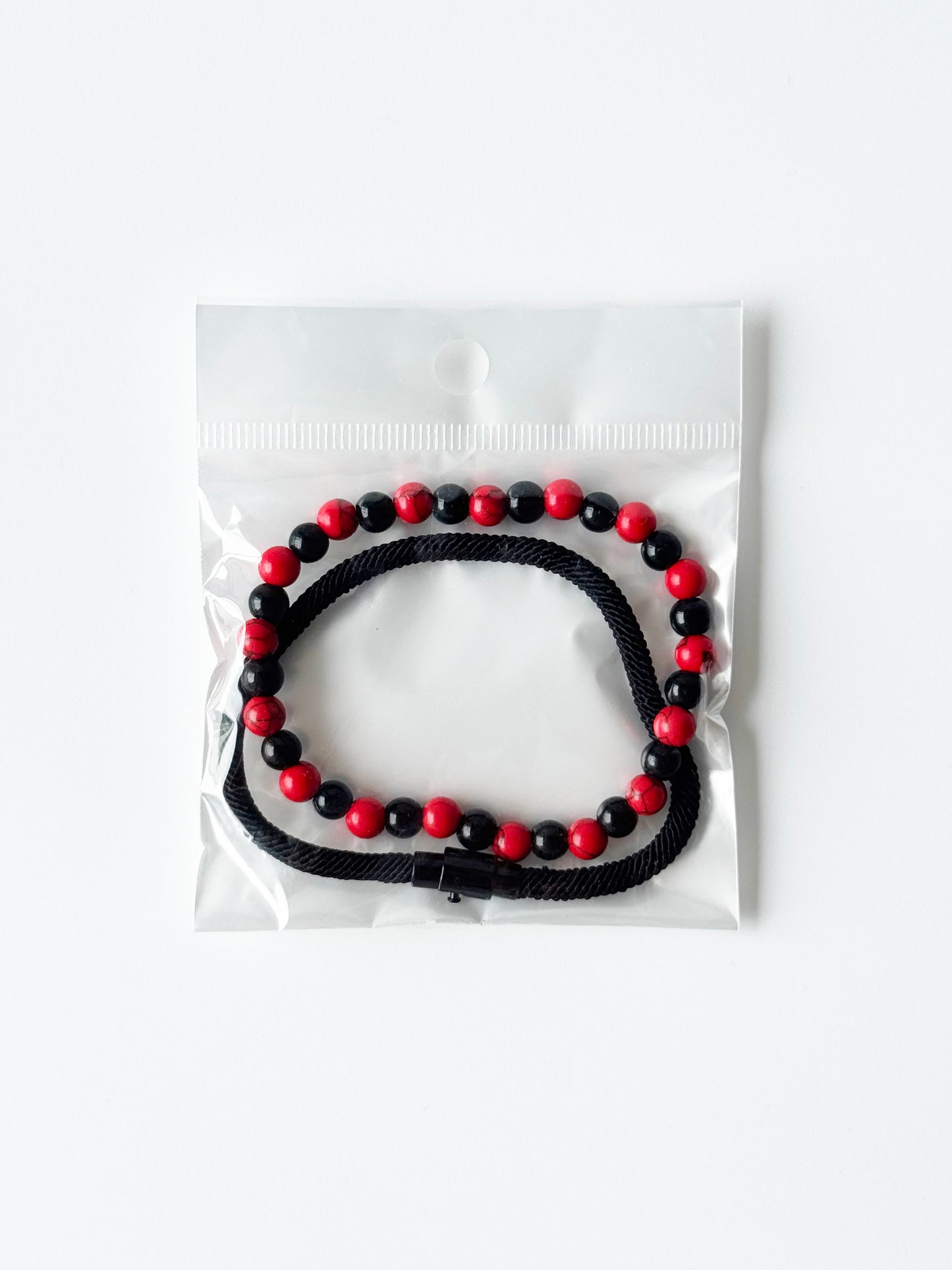 Pulsera roja para hombre #4