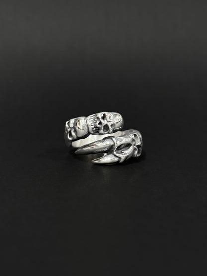 Anillo de hombre en acero vikingo #566