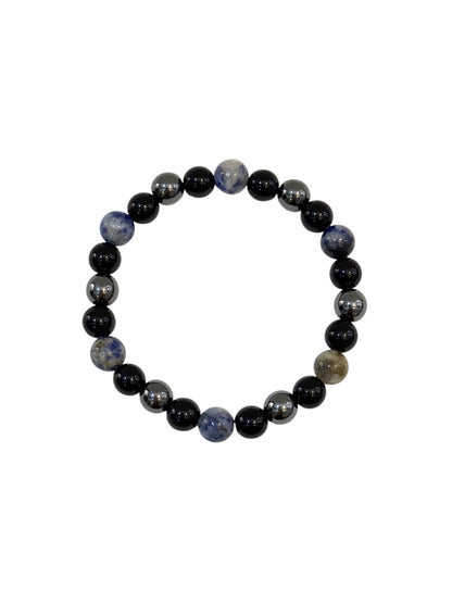 Pulsera Elasticada #Piedra Falsa 6,5mm