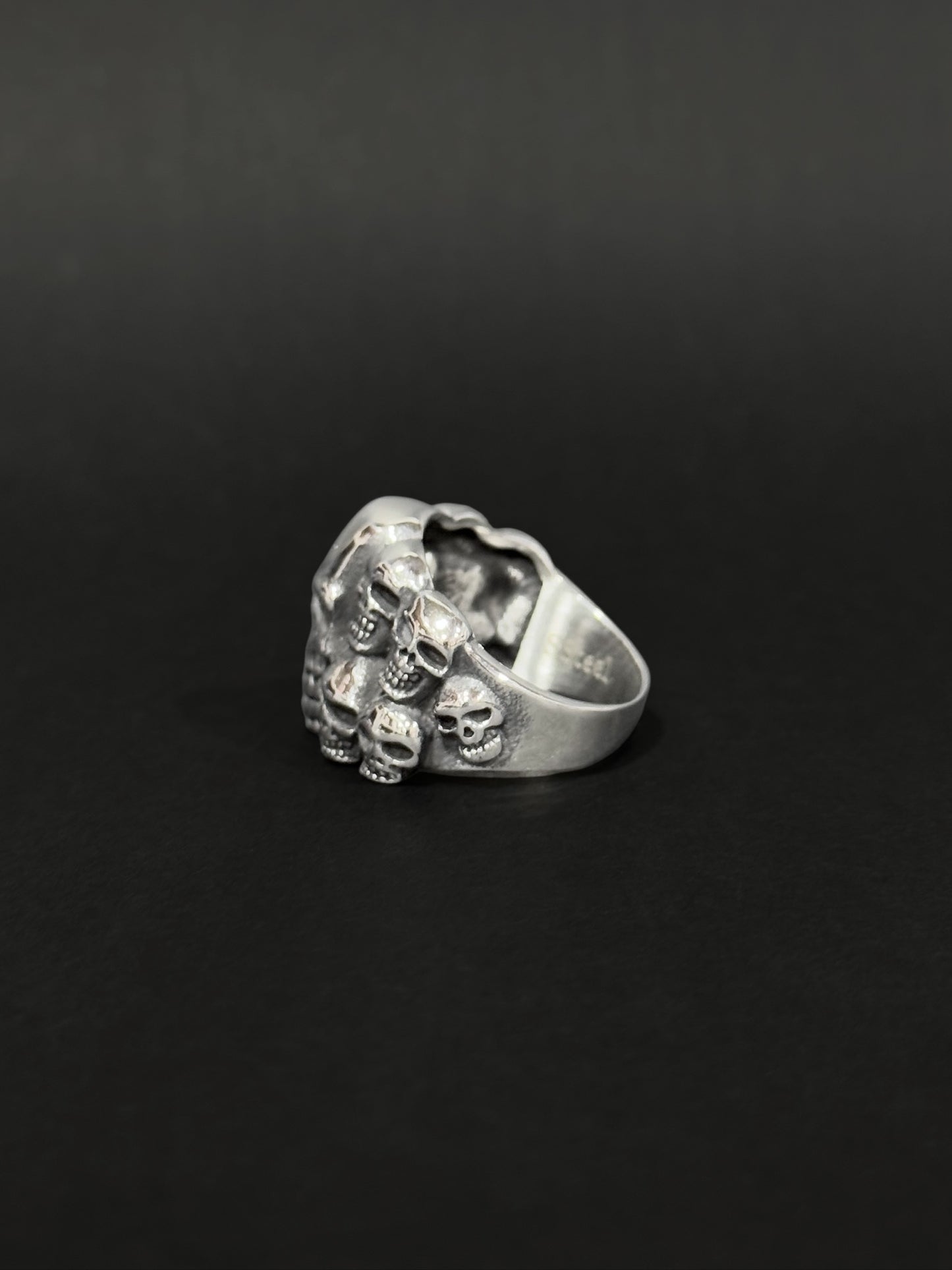 Anillo de hombre en acero vikingo #567