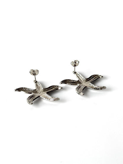 Aros de acero modelo #909 plateado