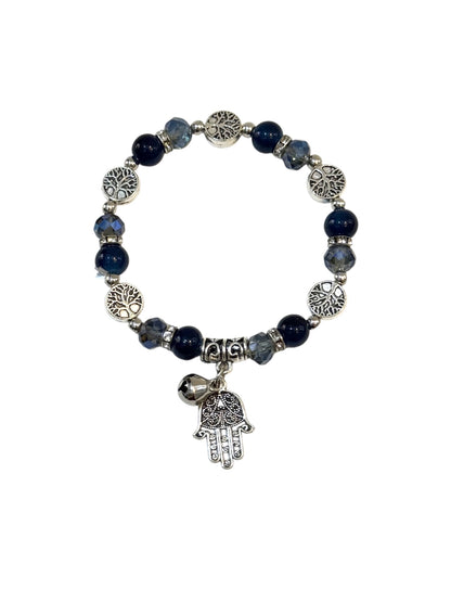 Pulsera Elasticada #Piedra multicolor