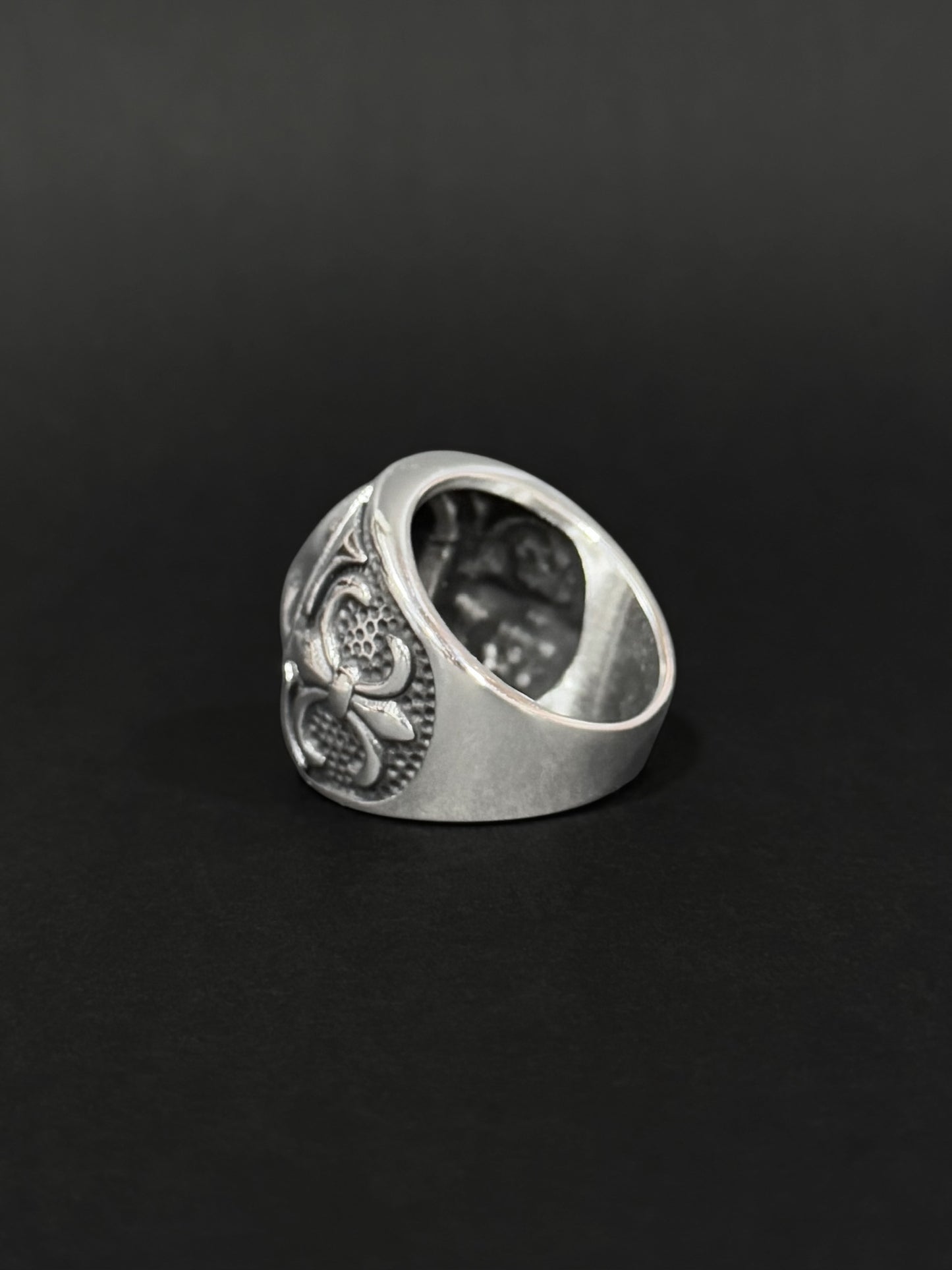 Anillo de hombre en acero vikingo #575