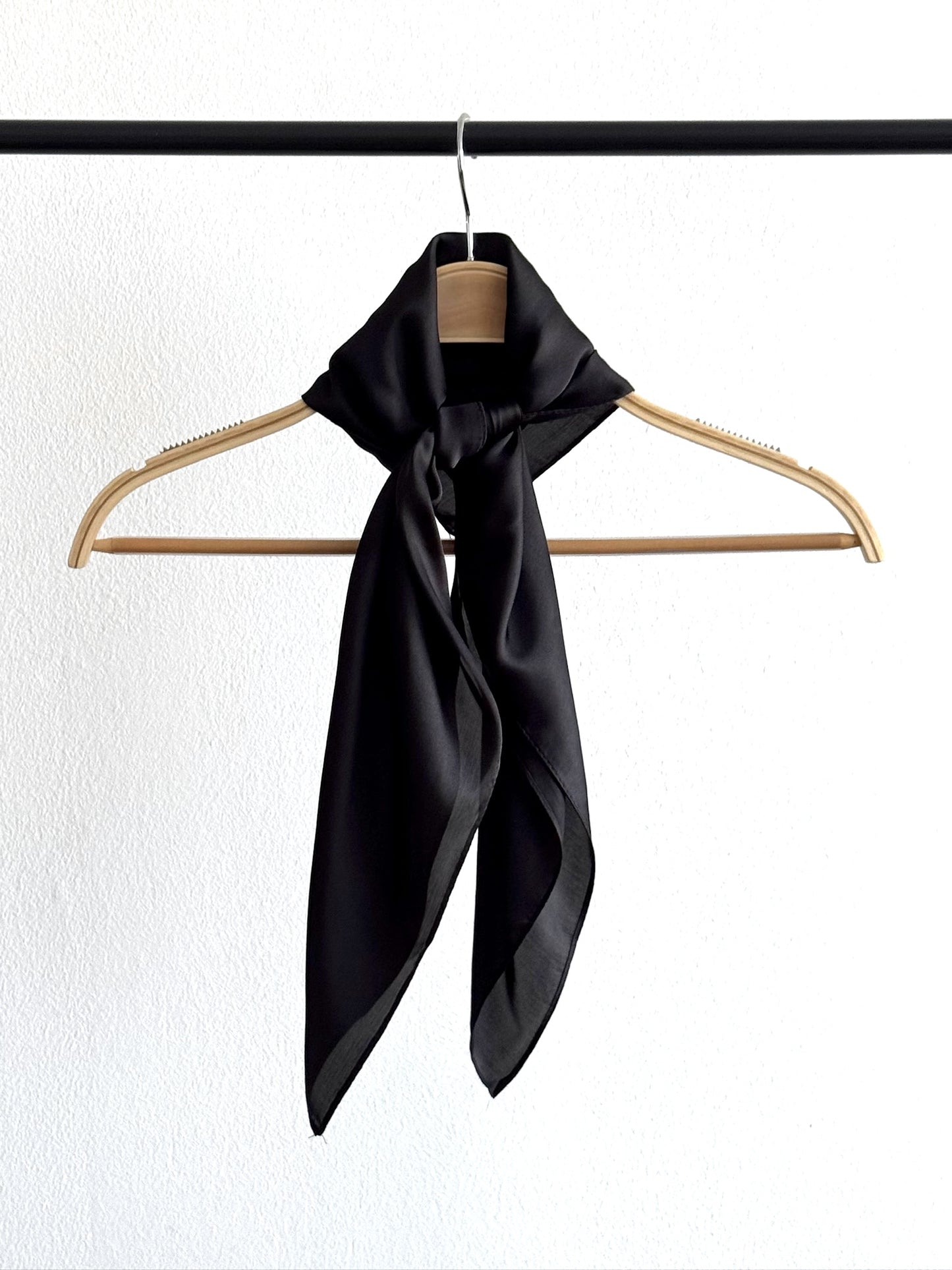 Pañuelo color liso #7 Negro