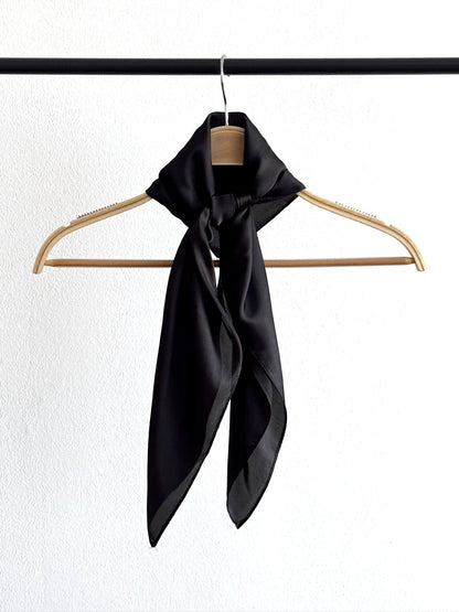 Pañuelo color liso #7 Negro