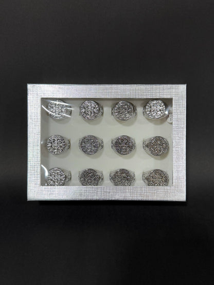 Anillo de hombre en acero vikingo #791