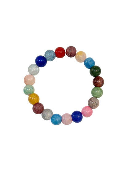 Pulsera Elasticada #Piedra Multicolor