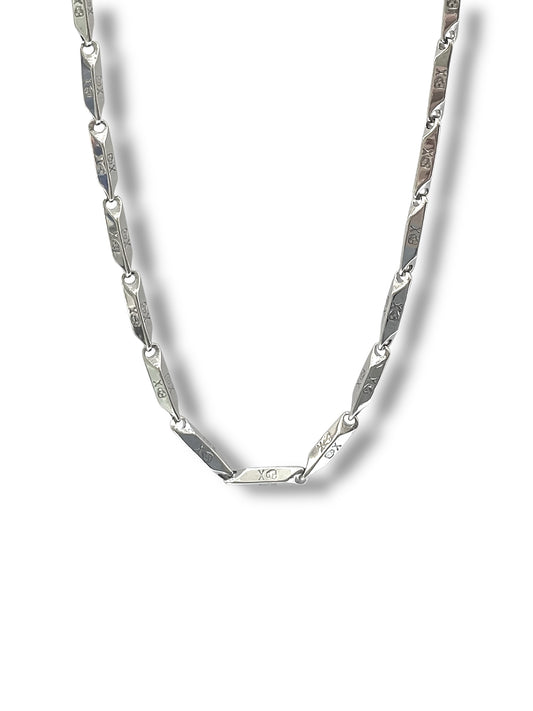 #Ap calavera Collar Hip Hop_Plateado Calavera A-12