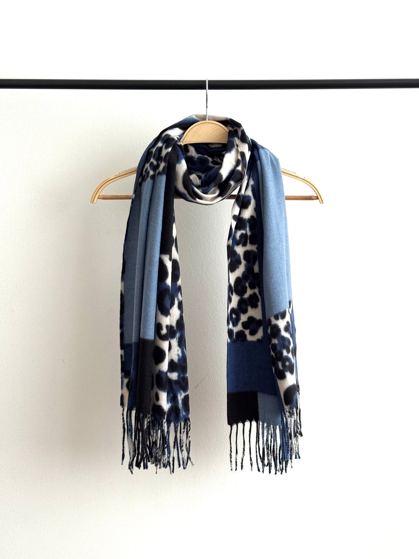 Bufanda Animal Print # Azul