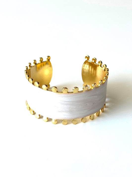 Pulsera Esclava #1422 blanco