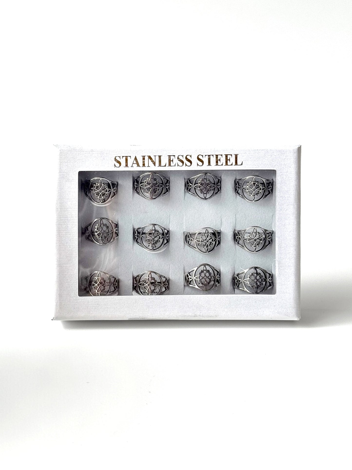 #51 ARGOLLA NUDO DE BRUJA #989 plateado