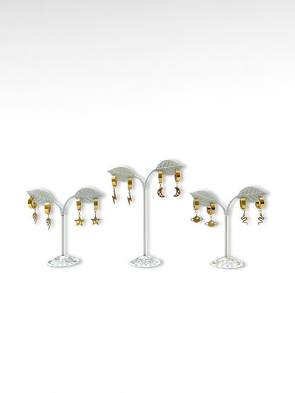 simulador con diseños dorados