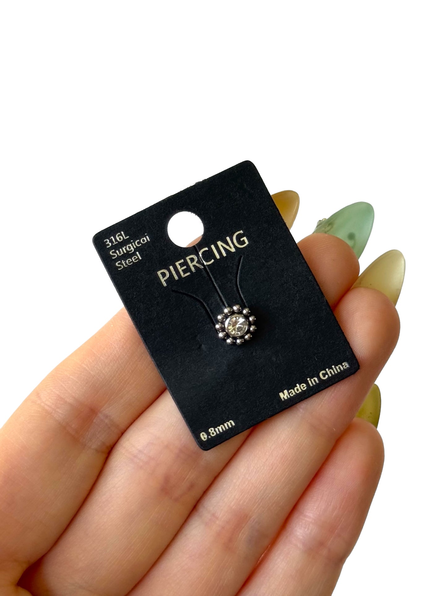 Piercing Acero_Recto #13 chico