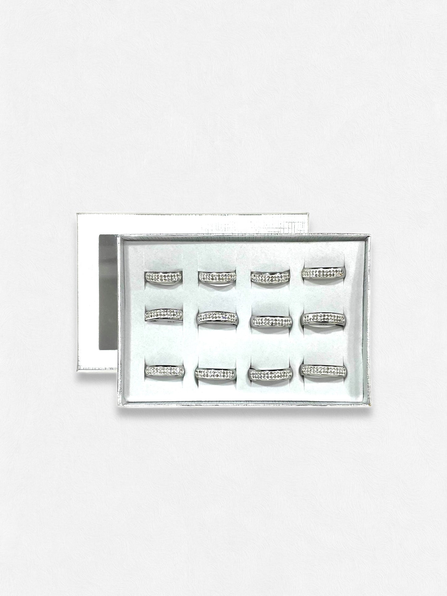 #43  ARGOLLA STRASS LISO GRUESO P