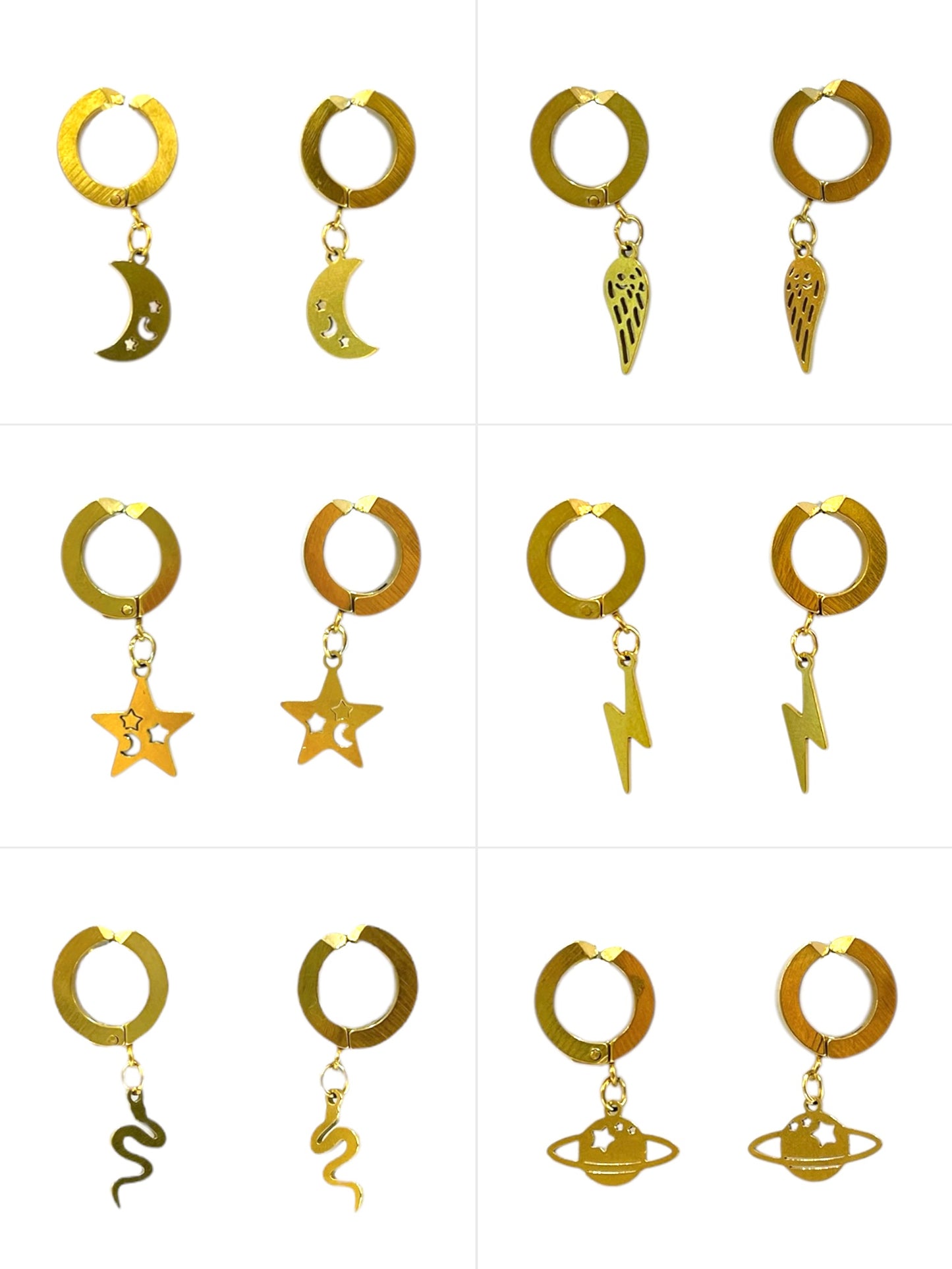 simulador con diseños dorados