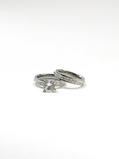 #35 ARGOLLA DOBLE CON STRASS P